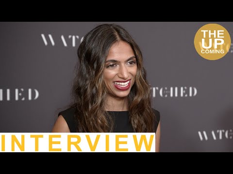 Ishana Night Shyamalan on The Watched interview at London premiere