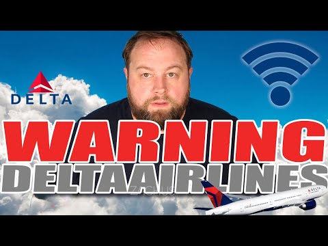 FREE Wifi Delta Airlines - Is it real? (MY HONEST REVIEW)