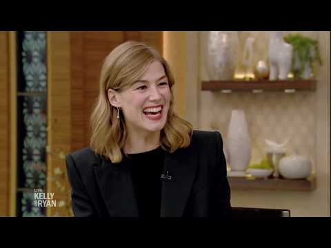 Rosamund Pike Talks About Her Two Boys