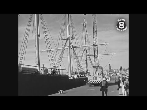 Star of India merchant ship restoration in 1963