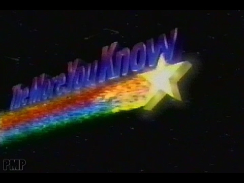 "The More You Know" PSA (1999) feat. Matthew Perry