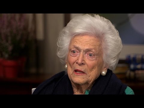 Barbara Bush:  "I don’t know how women can vote" for Trump