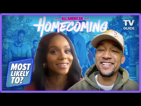 ALL AMERICAN: HOMECOMING Cast Plays MOST LIKELY TO | Geffri Maya, Peyton Alex Smith, Cory Hardrict