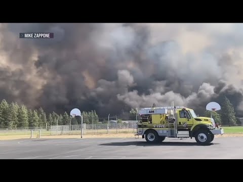 Latest details on Spokane fires | Gray Fire and Oregon Road Fire