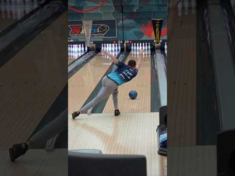 Trevor Roberts with a BIG HIT 💥🎳💪🏼 #bowling #sports #strike