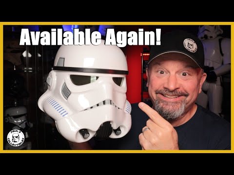 HELMET NEWS!  Star Wars Black Series Stormtrooper Helmet RE-RELEASED!