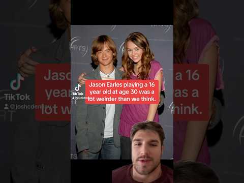 JASON EARLES was the oldest teenager all time. #disneychannel #disney #mileycyrus