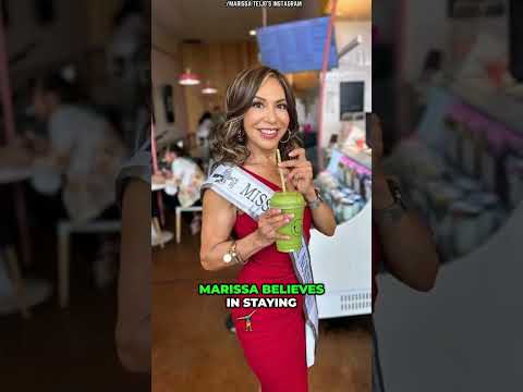 72-Year-Old Marissa Teijo Made History As The Oldest Miss Texas Contestant Ever. #shorts