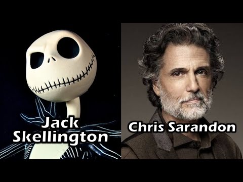 Characters and Voice Actors - The Nightmare Before Christmas