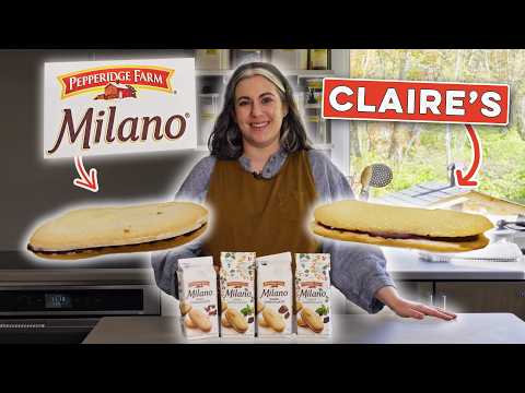 I Tried Making Homemade Milano Cookies | Claire Recreates