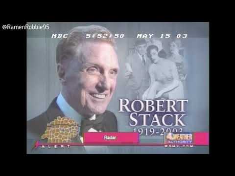 Robert Stack's Death Announced - NBC Nightly News