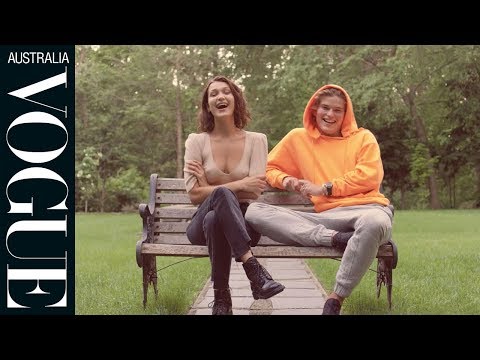 Rapid Fire Questions with Bella Hadid and Jordan Barrett | Vogue Australia