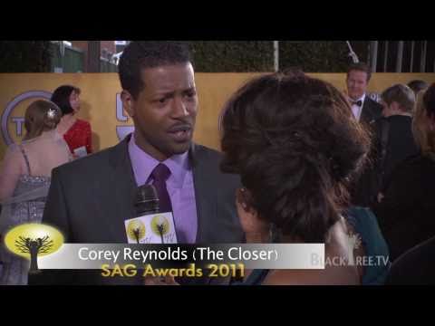 SAG Awards 2011 - Corey Reynolds from The Closer