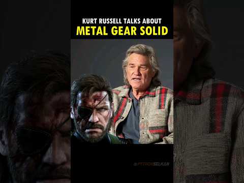 Snake Plissken on Turning Down METAL GEAR SOLID! 😲 | Kurt Russell #metalgearsolid