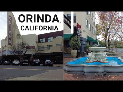 [4K] Walking ORINDA, CALIFORNIA on Christmas Day