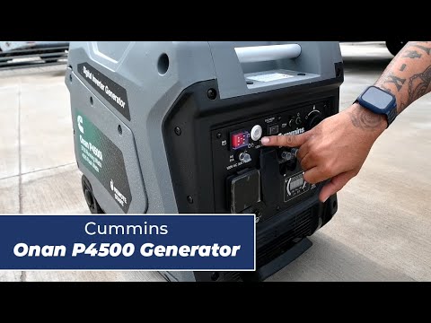 Cummins Onan P4500i Inverter Portable Generator