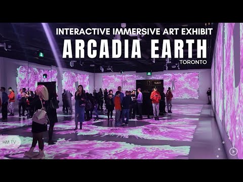 Arcadia Earth Museum - Interactive Immersive art exhibit in Toronto