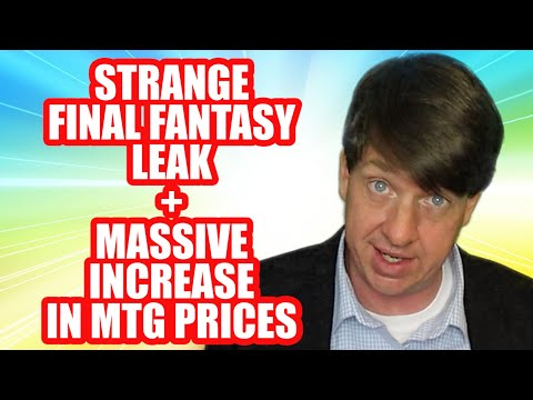 Strange Final Fantasy MTG Leak + Massive Increase In MTG Prices