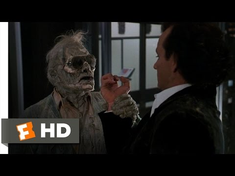 Scrooged (4/10) Movie CLIP - A Visit from Lew (1988) HD