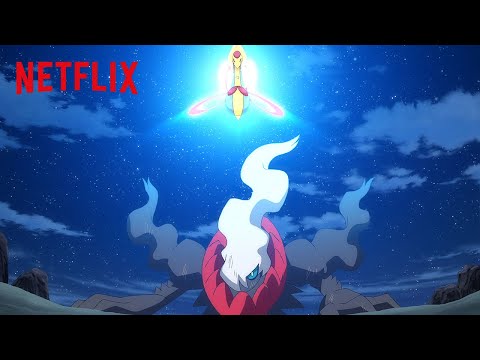 Cresselia & Darkrai Battle 🌙 Pokémon Master Journeys | Netflix After School