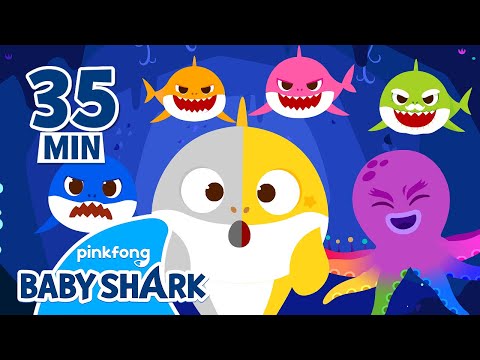 Ah! Where Are All the Colors? and More! | +Compilation | Baby Shark Episodes | Baby Shark Official