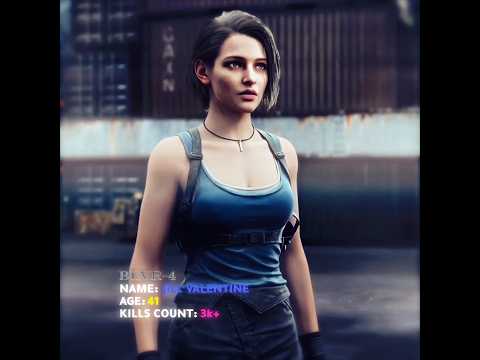 Jill Valentine's Evolution [4K] |requested by :@winnyBlinkChugTop  💗 #jillvalentine #residentevil