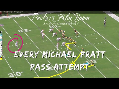 Packers Film Room: Michael Pratt in Week 1 of the 2024 Preseason