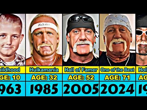 Hulk Hogan Transformation From 3 to 71 Year Old (Updated)