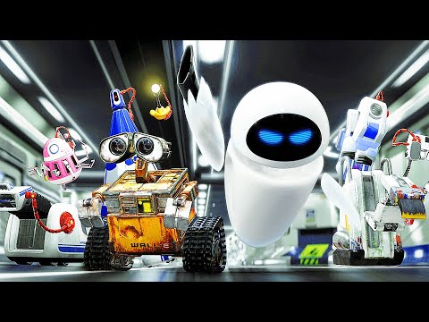 WALL-E CLIP COMPILATION (2008) Pixar