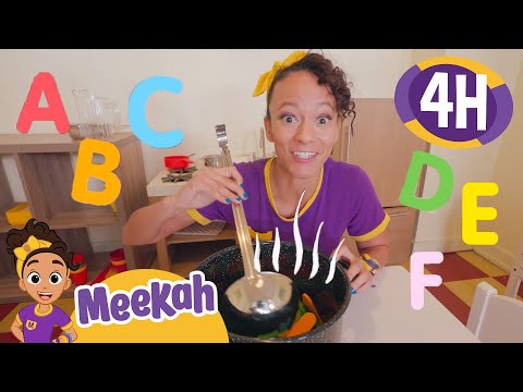 Meekah learns ABCs! | 4 HOURS OF MEEKAH! | Educational Videos for Kids