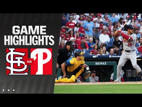 Cardinals vs. Phillies Game Highlights (5/31/24) | MLB Highlights