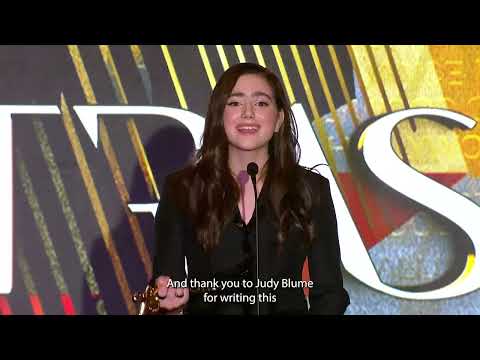 Abby Ryder Fortson | HCA Star On The Rise Acceptance Speech | Astra Film Awards