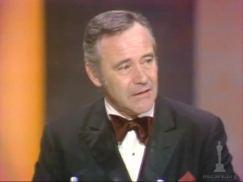 Jack Lemmon Wins Best Actor: 1974 Oscars