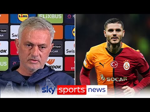 "Icardi is a goat, I don't comment on goats" | Jose Mourinho reacts to being called "the crying one"