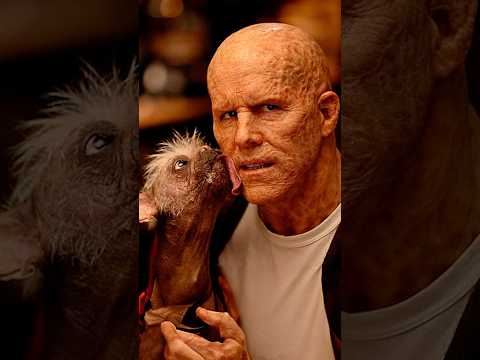 How The Ugliest Dog Become Dogpool in Deadpool 3 #deadpool #wolverine #shorts