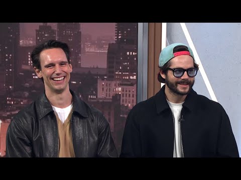 Cory Michael Smith & Dylan O’Brien on becoming Chevy Chase & Dan Aykroyd | New York Live TV