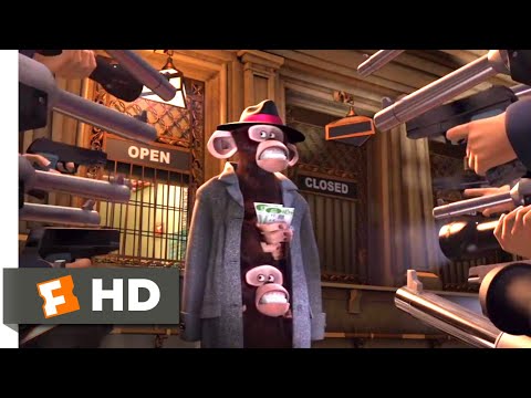 Madagascar (2005) - Caught in Grand Central Station Scene (1/10) | Movieclips