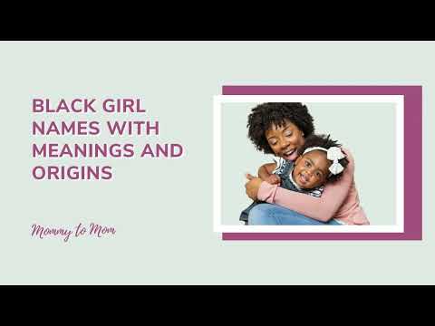 Top Black Girls Names (With Meanings)