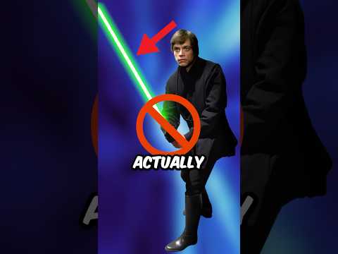 Why Is Luke Skywalker’s Lightsaber Forbidden!? ❌