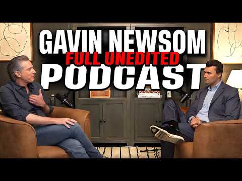 FULL Charlie Kirk + Gavin Newsom VIRAL Interview