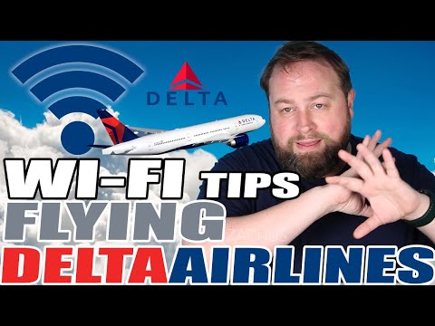 Flying Delta Airlines (How To Use Delta Wifi)