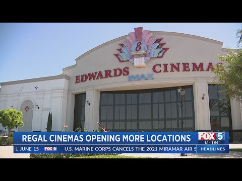 Regal Reopens More Theaters In San Diego