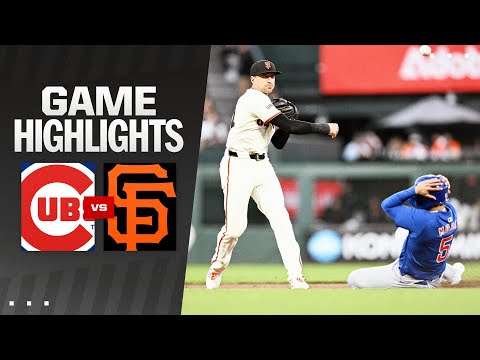 Cubs vs. Giants Game Highlights (6/24/24) | MLB Highlights