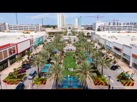 Dania Pointe Day Time Aerial