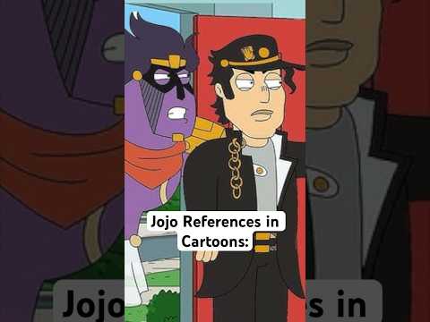 Jojo References in Cartoons: #jojosbizzareadventure