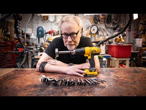 Adam Savage's Guide to Drill Bits!