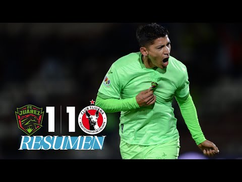 FC JUÁREZ 1-1 TIJUANA J16 | Bravos hace la maldad a Xolos