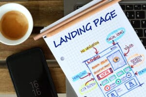 which attributes describe a good landing page experience