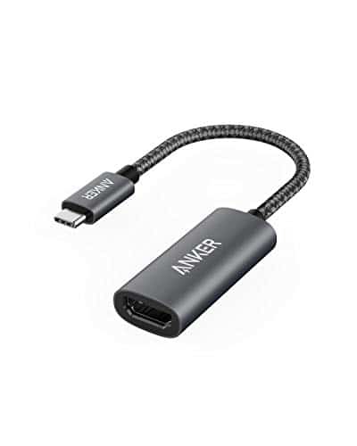 Anker Usb C To Hdmi Adapter (@Hz), B C (K Hdmi), Aluminum, Portable, For Macbook Pro, Air, Ipad Propixelbook, Xps, Galaxy, And More