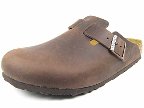 Birkenstock Unisex Boston Clog,Habana Oiled Leather, Eu